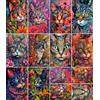 Craft Kreatively Carta di riso colorata con gatti, 20 x 26,5 cm (6 fogli), 6 fogli di carta per decoupage per collage, tecnica mista, creazione di biglietti e artigianato, decoupage CRAFT KREATIVELY