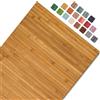 CosìCasa Tappeto Bamboo Cucina Antiscivolo | Passatoia Cucina Idrorepellente, Facile da Pulire | Tappeto Cucina Antiscivolo Lavabile al Metro | Tappeto Bambu [60x450 cm, Beige]