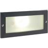 Sovil Faretto Segnapassi a Incasso da Esterno a LED 10W da Parete Sovil Escape Nero