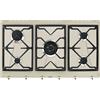 Smeg SRV896AVOGH2 piano cottura Avena Da incasso 90 cm Gas 5 Fornello(i) Made in Italy GARANZIA ITALIA