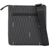 Armani Exchange Milano, Essential, New Print, Extendend Logo, Borsa Messenger Uomo, Black/Chimera