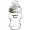 Tommee Tippee Biberon Anti-colica Natural Start 250ml, 0m+, 1 pezzo con Flusso Lento Tettarella Simile al Seno Materno, Valvola Anti-colica, Autosterilizzante