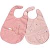 CHICCO (ARTSANA SPA) Chicco bavaglina pappa rosa 6m+ 2 pezzi