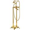 Bernstein standarm atur freistehend Vasca Rubinetto circa 1414 Gold