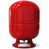 KNM TRADE Vaso di espansione per riscaldamento da 100 litri, rosso con supporto, serbatoio di compensazione della pressione per impianti di riscaldamento chiusi, pressione di esercizio fino a 10 bar