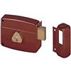 Cisa 50141 Serrature da Applicare 50141, Porte Legno Sx, 50 mm