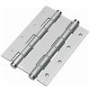 AZERODESIGN Cerniera molla a doppia azione a molla con forza regolabile misure 180 mm di alto peso massimo per cerniera 20 kg permette di spingere la porta in entrambe le direzioni (argento)