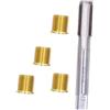 Shanrya Candela M16 x 1,25, attrezzo economico di riparazione Inserto filettato M14 x 1,25, resistente al calore, zincato, misura standard (per candele avvitate 14 mm x 1,25 mm)
