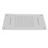 Bernstein Soffione doccia con effetto-pioggia e cascata, installazione a soffitto- DPG 5017, 70 x 38cm