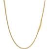 FaithHeart Catenina Uomo Collana Uomo Acciaio Inossidabile 2 MM Catena Serpente 40/50/60/70 CM Catenina Argento Nero Oro Chiusura Comoda e Veloce Collane Ciondolo Impilate Hiphop
