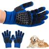 KASESSS 1 Paio di Guanto Leva Peli Animali, Guanto Peli Gatto, Spazzola per Cani per Capelli, Riutilizzabile Guantos Peli Cane con Protuberanze Massaggianti, Guanti da Massaggio da Bagno, Blu