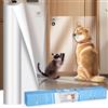 Zaxiva Protezione Divano Graffi Gatto, 30X500CM Protezione antigraffio per gatt, Autoadesive Trasparente Antigraffio Gatto Divano, Nastro Adesivo Antigraffi per Cani, PVC Anti-Graffio Protector