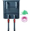 Generic Contenitore Filtro per laghetto, Silenzioso, a Lunga Durata, Scatola Filtro per Acquario, Accessorio per Acqua e salata, per casa, Camera da, Soggiorno, Ufficio, dormitorio, Appartamento