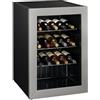 Générique Cantina per vino di servizio 15 bottiglie - Telaio in acciaio inox - Doppia vetrata - 6 a 14°C