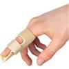 Actesso Tutore Dito Stecca in Neoprene - Supporto e Sollievo per Indice, Medio, Anulare e Mignolo per Dolori Articolari, Dito a Scatto e a Martello (Beige)