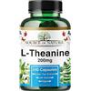 Source of Nature L-Teanina 200 mg - 240 Capsule Vegane - Amminoacido ad Alta Concentrazione da Tè Verde | Scorta 8 Mesi | Purezza 98%, Senza Additivi | Prodotto in Danimarca