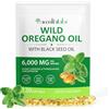 Bibonse Olio di origano 120 capsule, oil of oregano with black seed oil, olio di origano in capsule con olio di semi neri | Non OGM