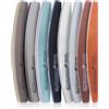 DERSHARA Set di 8 lime e buffer per unghie, grana 80/100/120/150/180/240/1000/4000, blocco di lima per unghie per tagliare le unghie e strumenti per manicure
