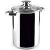 IBILI MENAJE, S.A. Ibili Casseruola per asparagi in acciaio inox da 16 cm Taglia unica