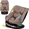 Lionelo Bastiaan i-Size Seggiolino Auto Evolutivo 4-in-1 per bambini 0-12 Anni (40-150 cm) ISOFIX e l'ultima Norma R129 Opzione Rivolto All'indietro, 21 Regolazioni, Girevole 360° Protezione Laterale