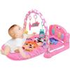jamgeery Palestre Per Bambini Tappetini Da Gioco, Tappeto Gioco Bambini Con Luce E Musica Tappetino Per Attività Musicale Giocattoli Sensoriali Palestrina Neonato Per Ragazzi E Ragazze, 77x56x42cm