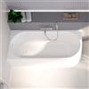 evineo ineo4 vasca da bagno ad angolo L: 170 La: 75 A: 55 cm, angolo sinistro della stanza, BE0748WH, ineo4 bianco [Vasche da Bagno > Vasche da Bagno ad Angolo]
