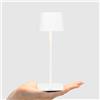 zafferano Ofelia lampada da tavolo ricaricabile, LED, LD1880B3, Ofelia; Ofelia micro [Lampade per Esterni > Lampade a batteria]