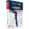 UNIFARMA DISTRIBUZIONE SPA PHARMASI GAMBALETTO 140 DENARI PUNTA APERTA AMBR 3/4