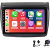 LMPlus 9 Pollici Android 13 Autoradio Wireless Car-play compatibile con Mitsubishi L200 2008~2016 Touch Screen Autoradio Bluetooth Navigazione Multimediale Per Auto Con DSP FM RDS Radio,M150CP 4core 2G+32G