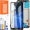Arbilato Schermo LCD per Samsung Galaxy A41 A415F - Schermo SM-A415F SCV48 SC-41A - Digitalizzatore schermo touch Sostituzione Vetro Full Assembly Kit (nero con telaio, non impronte)