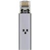 xiwai Adattatore da host femmina USB-C a Ethernet da USB Type-C a rete LAN maschio RJ45 Gigabit da 1000 Mbps compatibile con Thunderbolt