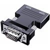 SZJUNXIAO Adattatore HDMI a VGA Con Cavo Audio da 3,5 Mm, SZJUNXIAO1080P 60Hz Convertitore hdmi Femmina a vga Maschio Compatibile Con Computer Portatile per Monitor Proiettore TV