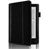 Andy Case Custodia per Kobo Aura H2O Edition 2 (modello: N236) 6 pollici, custodia in pelle PU per Kobo Aura H2O Edition 2 (modello: N236) (nero)