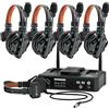 HollyView Hollyland Solidcom C1 PRO (5S) con HUB Full-Duplex Cancellazione del Rumore ENC 350m PTT Mute System di Comunicazione Espandibile per la Produzione Cinematografica in Chiesa