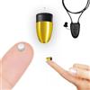 Pinganillosocultos Pinganillo Esami Bluetooth Nascosto - Auricolare Spia Invisibile Senza Fili Copia Esami. (Micromini + Micronano + V4, Nero con Microfono)