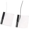 Generic Set da 2 Pezzi Fai da Te IPE Gene4 Antenna WiFi M.2 Integrata, Ricezione Segnale Forte, Installazione Semplice, Piccolo e Leggero, Adatto per Minicomputer, Notebook, Tablet Fai