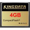 KINGDATA Scheda compact flash 4GB memoria card CF133X FAT32 Tipo I per Fotocamere Digitali Vintage