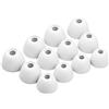 Okuli 12 x Gommini Auricolari in Silicone Ricambio per Samsung Galaxy Buds 1 Auricolari Cuffie in Bianco