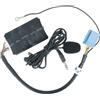 vhbw adattatore Bluetooth compatibile con Skoda Fabia 2003-2008 Symphony CD & Kassette, SatComnass autoradio - Incl. microfono, cavo jack + clip