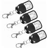 Qiilu Per telecomandi universali per cancelli Ellard Remote Control Fob Qiilu Telecomandi Universali Per Cancelli Portachiavi Telecomando Wireless Clonazione Universale Per Cancello Porta Garage A