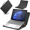 Smatree MS35 Custodia protettiva rigida in EVA con stand compatibile per 13,3 pollici HP Elite x360 830, per HP Envy X360 13,per EliteBook 830/835 G11/G10/G9,per Elite x360 830 G11 2-in-1 Notebook PC
