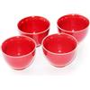 Tea Soul | Set tazzine in creta Rossa 100ml (4pz da 25 ml cad)