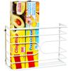 Deco Brothers DecoBros - Supporto da parete per porta e cucina, colore: bianco