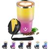 JAPORIA Tazza Termica 600ml 20oz, Termos Caffè con Doble Pared Reutilizable, Borraccia Termica in Acciaio Inox, sin BPA, Tazza da Viaggio per Caffe, Bicchiere Termico para Viajes, Oficina, Deporte, Escuela