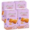 Generico 4X BauIi Treccina ai 5 Cereali Merendina Pasta Sfogliata Soffice con Zucchero di Canna 210g