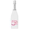 BRANDGIFT.IT Bottiglia Personalizzata Compleanno Santero 958 Spumante Extra Dry Perlage Floreale Bottiglie Personalizzate Anni Compiuti Ottimo Regalo Per Brindisi Originali (ROSA, 50 ANNI)