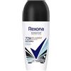 Rexona Nonstop Protection Deo Roll-On Invisible Aqua Anti Transpirant con 72 ore di protezione deodorante e sudore contro residui bianchi e macchie gialle sui vestiti, 50 ml