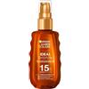 Garnier Ambre Solaire Ideal Bronze Olio per Rinforzare l'abbronzatura SPF 15, 150 ml