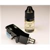 AudioOrigin Testina braccio dritto nero, cartuccia AT-VM95C, pennino diamantato per TEAC TN3B, TN280BTBK, TN300, TN280