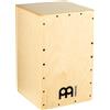 Meinl Percussion Snarecraft Cajon Instrument - Grande Drum Box con 2 Cordiere - Superficie di Suono Betulla del Baltico (SC100B)